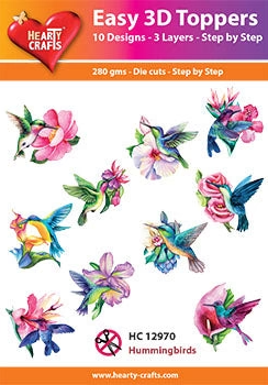Hummingbirds 3D Toppers