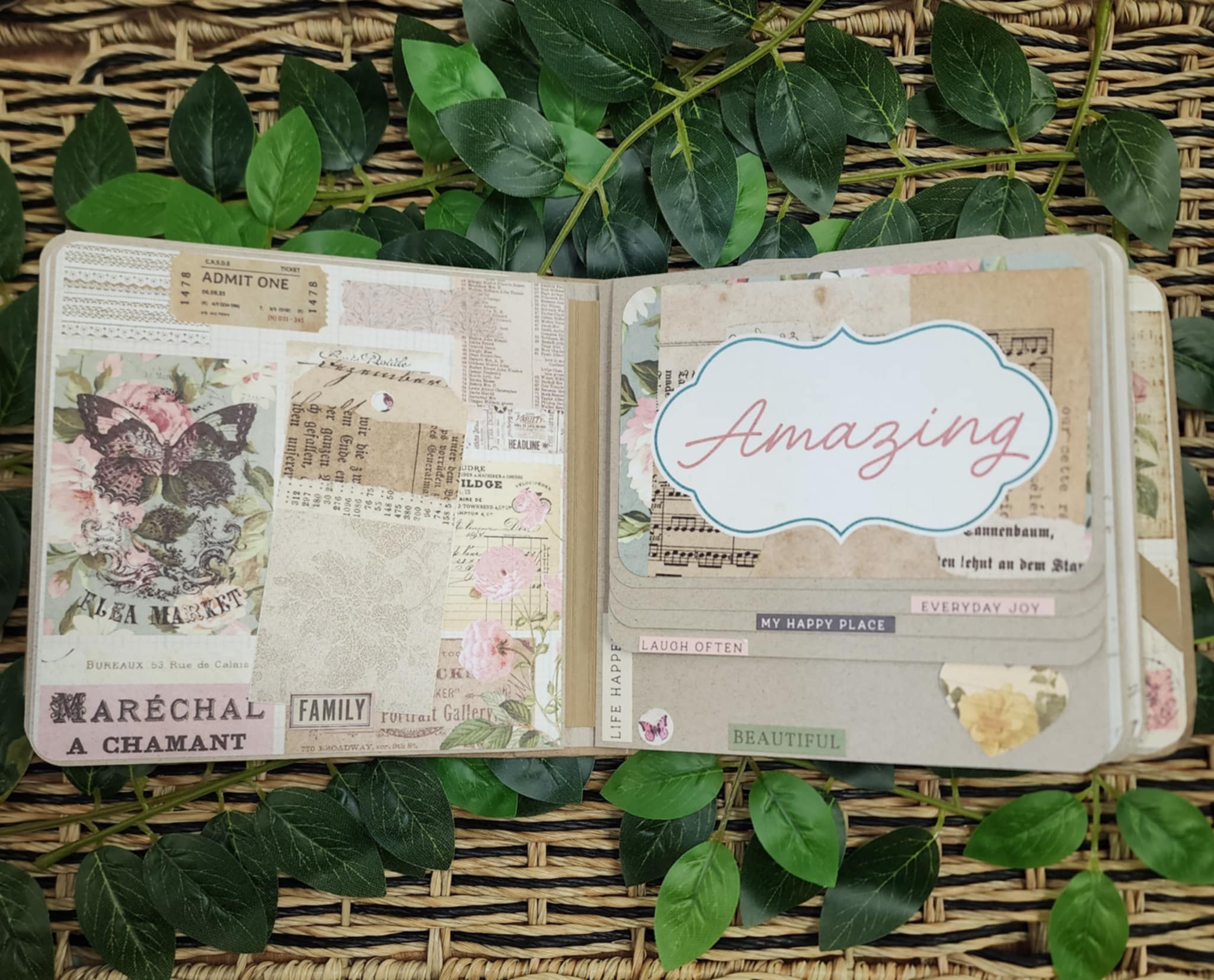 April Interactive Album Workshop with Julie D.