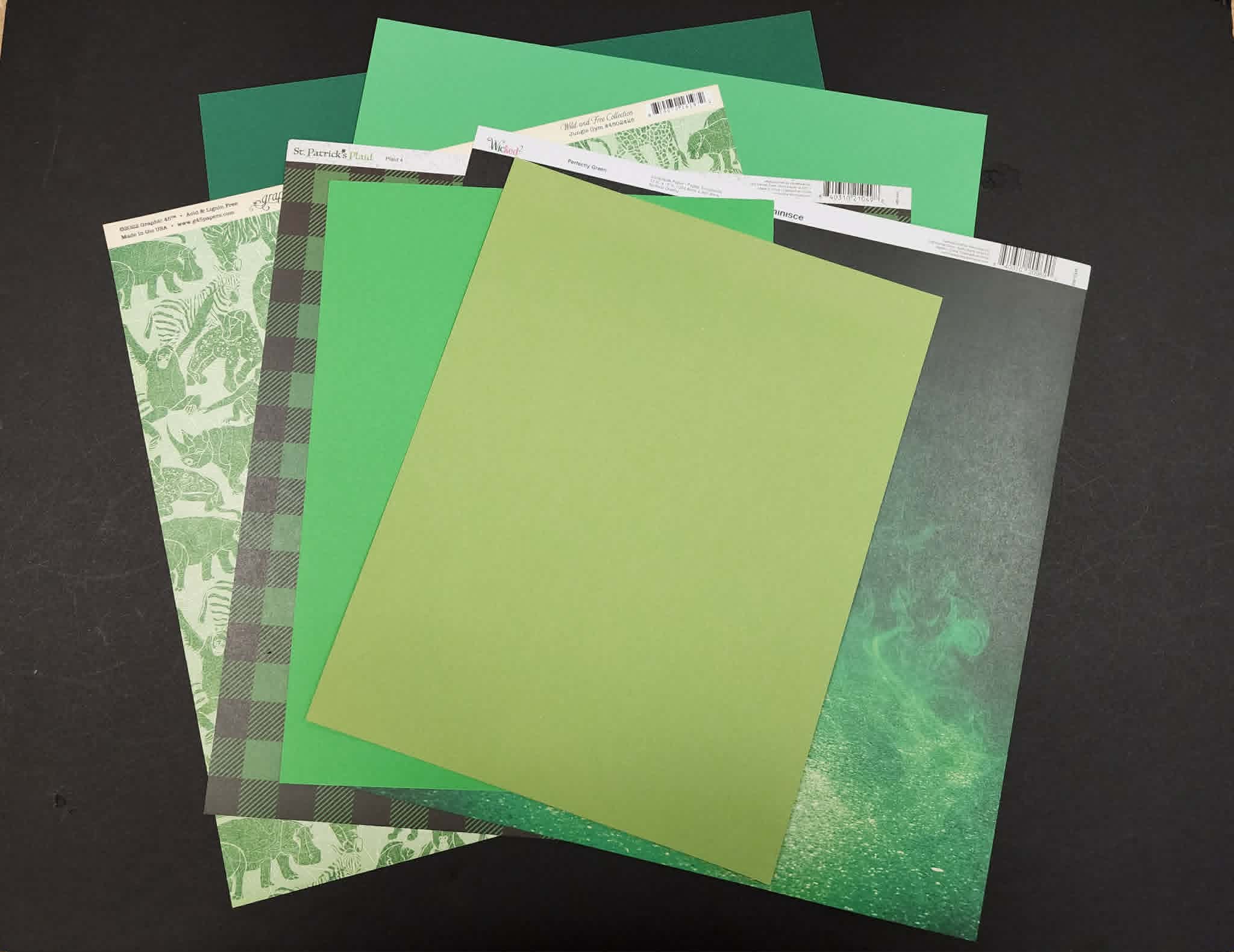 Crafted by Color Bundles - Green #2