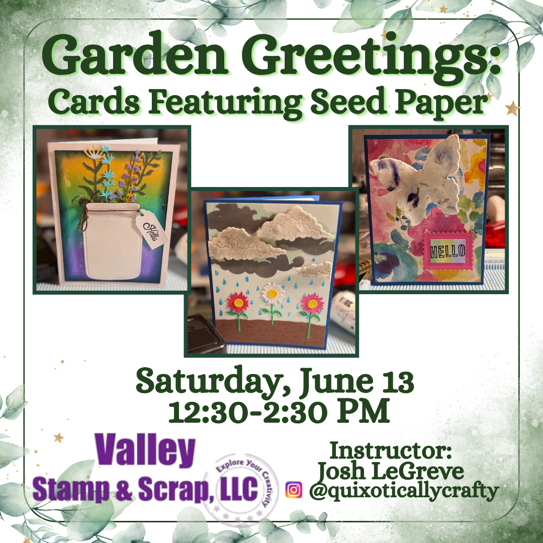 Garden Greetings Card Class