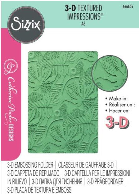 Jungle Textures Embossing Folder