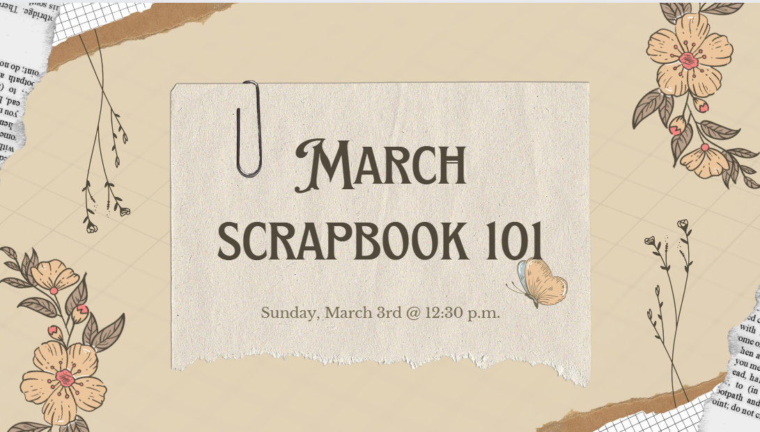 March Scrapbook 101