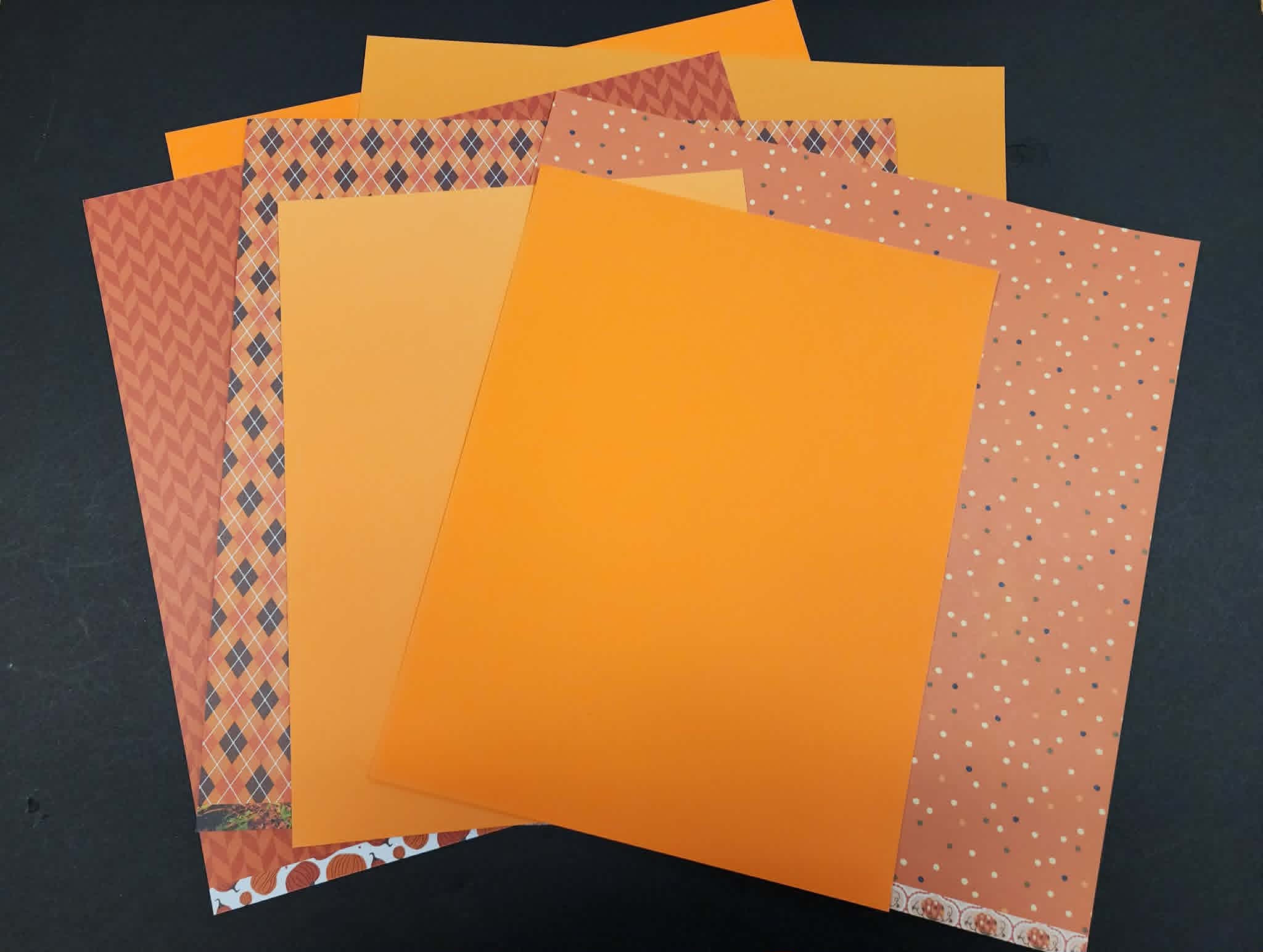 Crafted by Color Bundles - Orange
