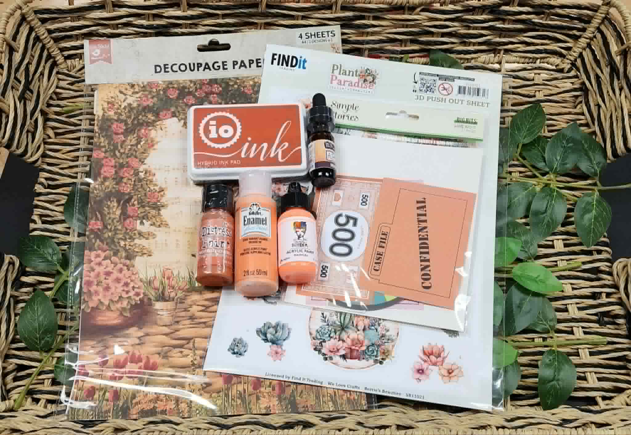 Crafted by Color Bundles - Orange