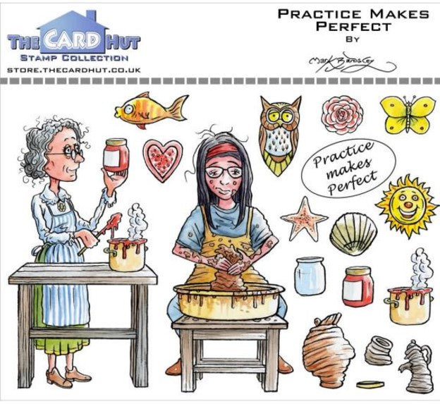 Practice Makes Perfect Stamp Set