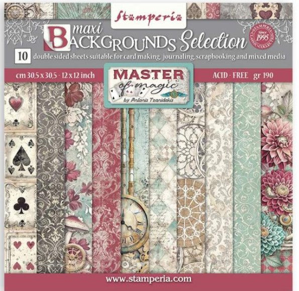 Master of Magic 12 x 12 Background Paper