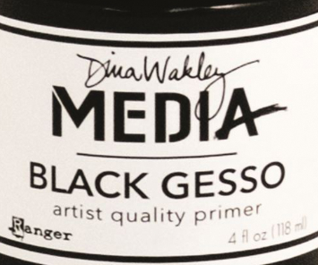 Dina Wakley Media 4 oz Gesso Jar, White