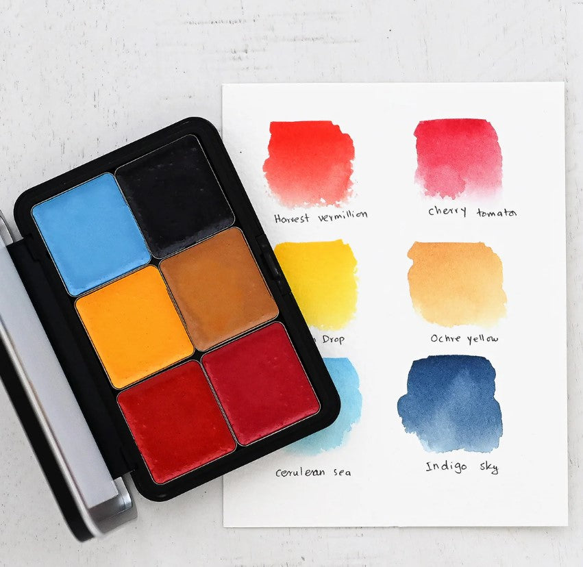 Bold Ember - The Watercolor Compact