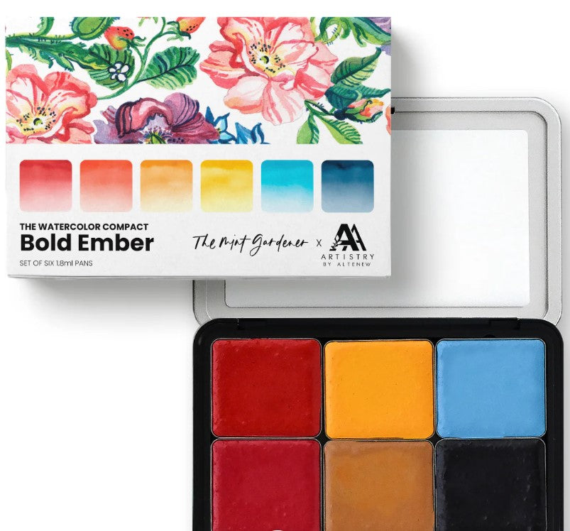 Bold Ember - The Watercolor Compact