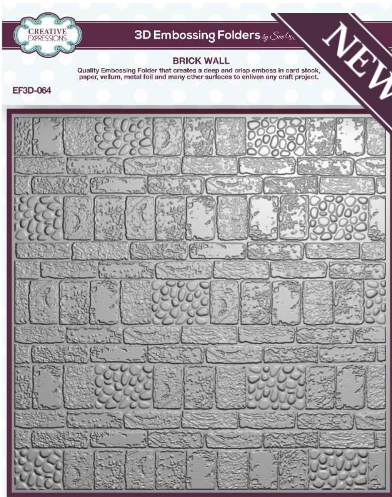 EF3D-064 Brick Wall 3D Folder