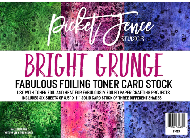 Bright Grunge Toner Cardstock