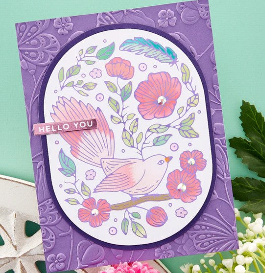 Beautiful Butterflies 3d Embossing Folder