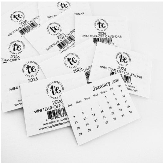 2026 Tear Off Calendar