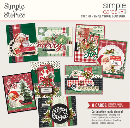 Simple Cards Kit Vintage Dear Santa