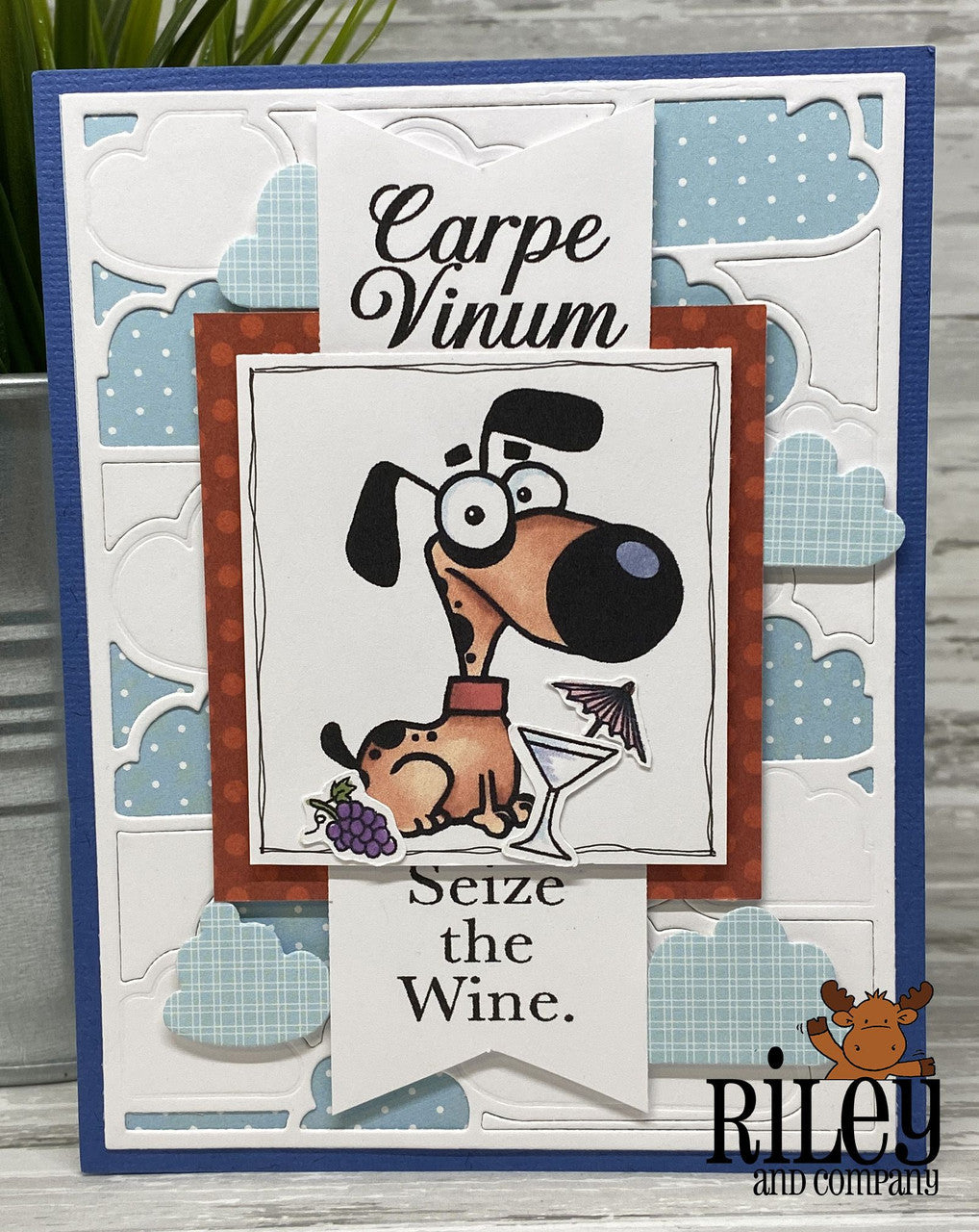 Carpe Vinum Stamp