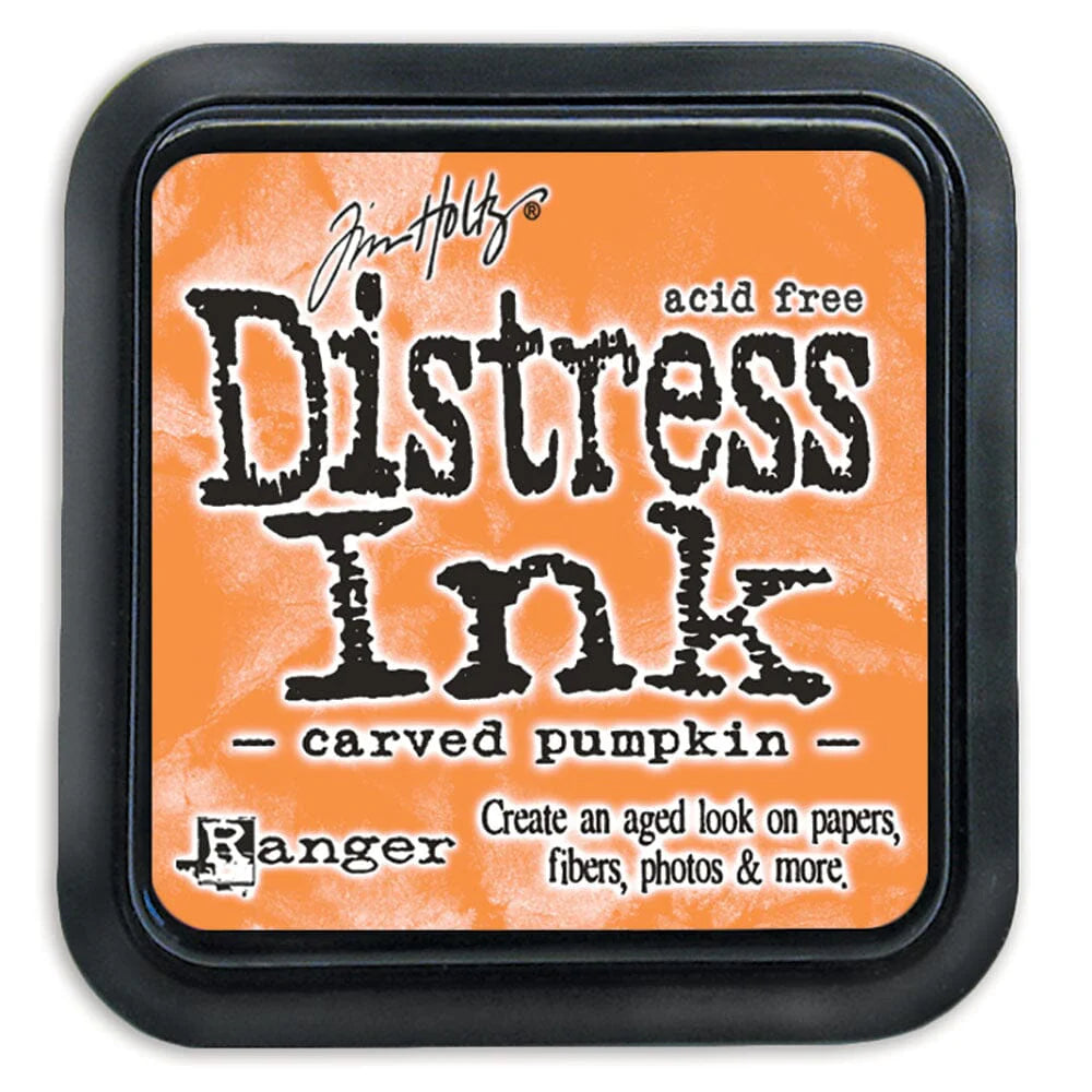 Carved Pumpkin Distress Ink