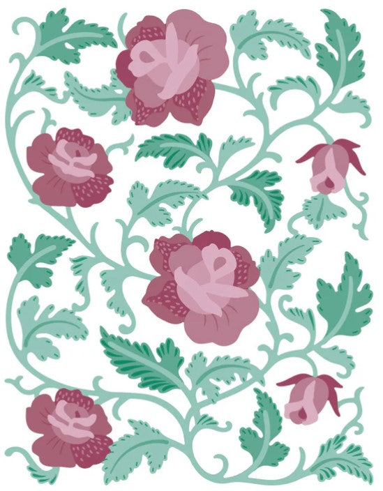 Chinoiserie A2 Metal Die