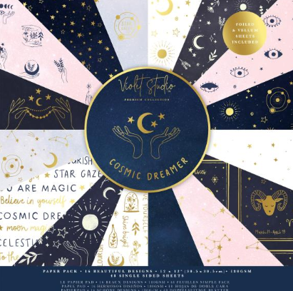 Cosmic Dreamer Collection 12 x 12 Paper Pad