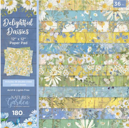 Delightful Daisies 12 x 12 Paper Pad