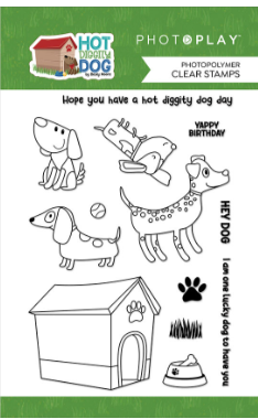 Hot Diggity Dog Stamp Set