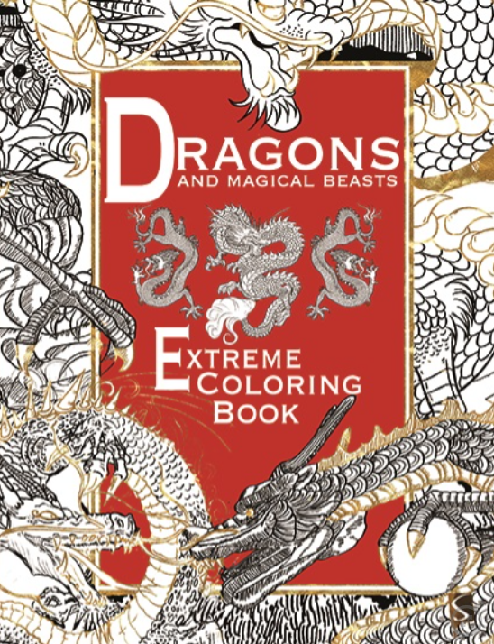 Dragons and Magical Beasts Coloring Book