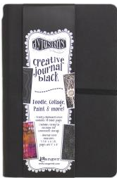 Black Small Journal 5" x 8" Dylusions