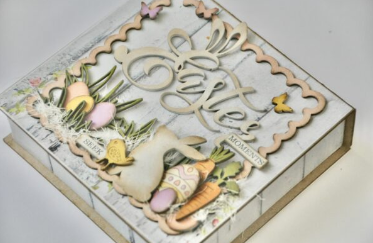 Easter Embellished Box Kit by Dusty Attic