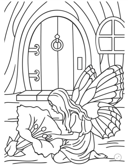 Fairy Door Embossing Folder