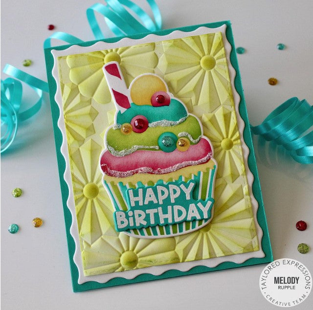 Fan Favorite 3D Embossing Folder