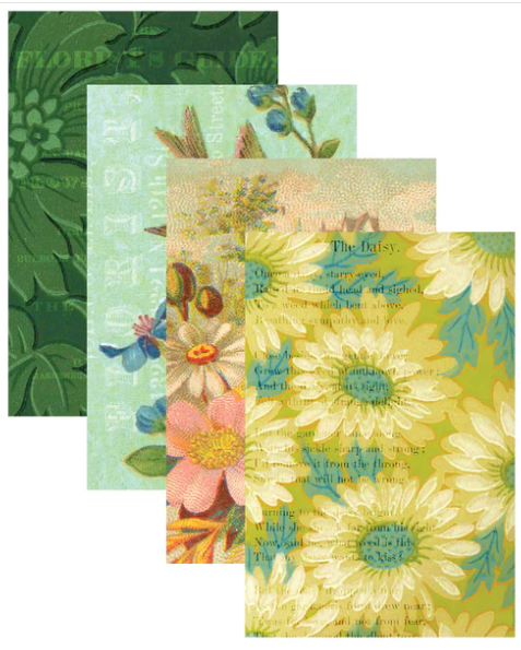 Flea Market Finds Floral 2 Paper Pad