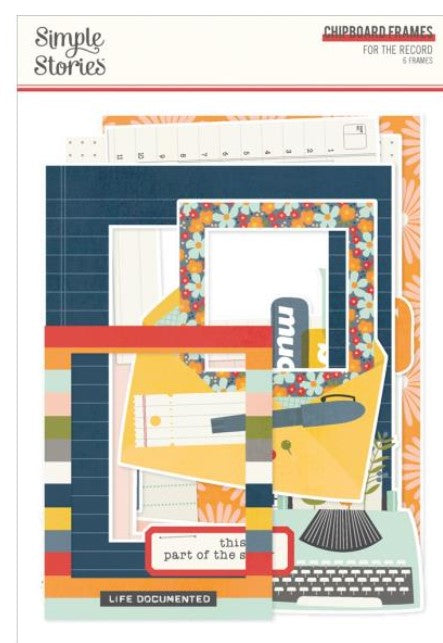 For The Record Chipboard Frames
