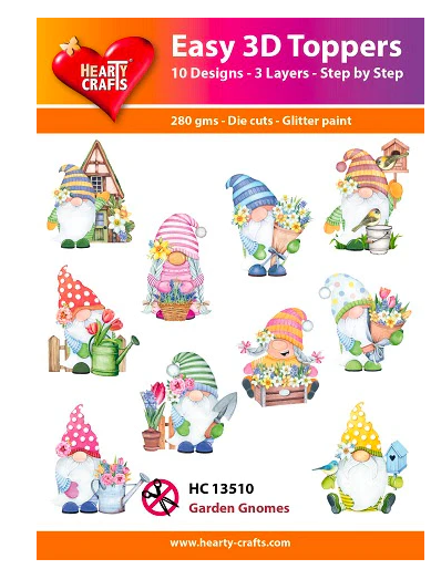 Garden Gnomes HC13510 3D Toppers