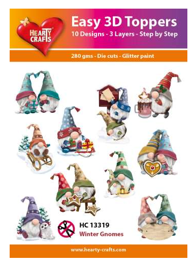 Winter Gnomes HC13319 3D Toppers