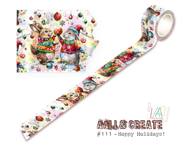 Happy Holidays Layer It Up Washi