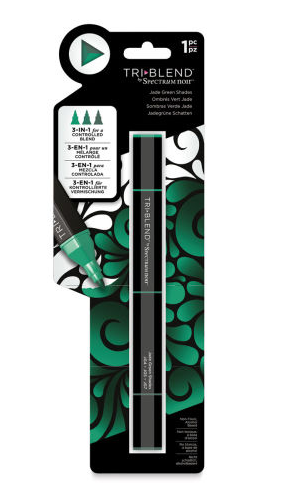 Jade Green Shade Tri-Blend Marker