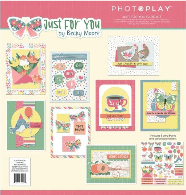 Just For You Card Kit PhotoPlay