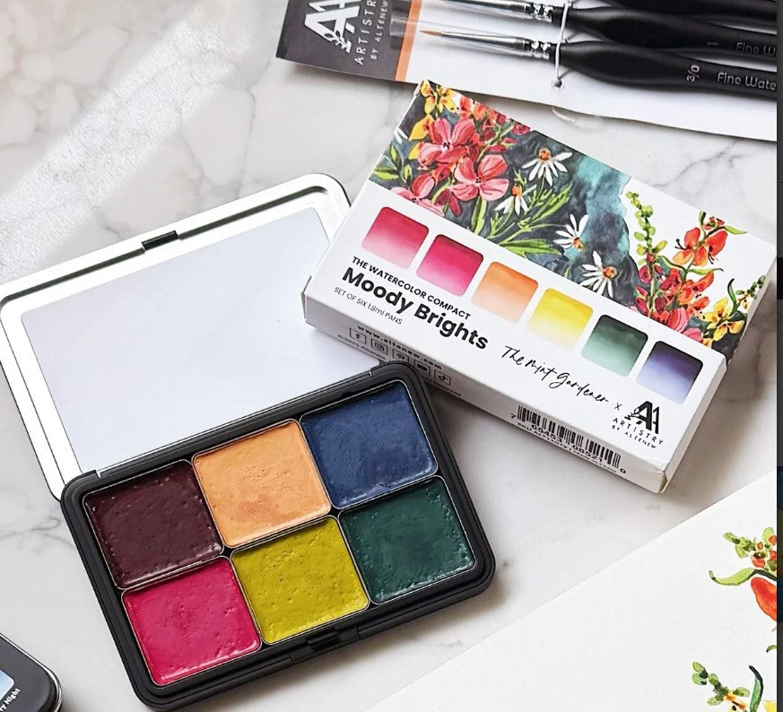 Moody Brights - The Watercolor Compact