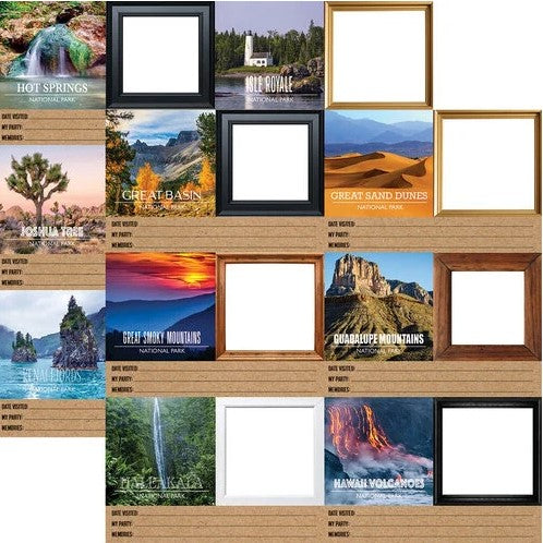 National Park Travelogue 12 x 12 Paper Bundle