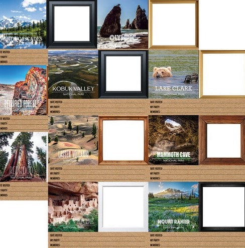 National Park Travelogue 12 x 12 Paper Bundle