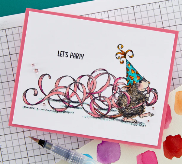 Party Streamers Stamp Set