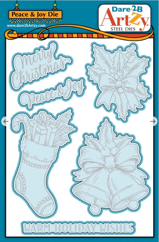 Peace & Joy Stamp and Die Bundle