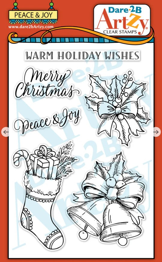 Peace & Joy Stamp and Die Bundle