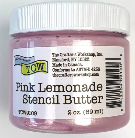 Pink Lemonade Stencil Butter