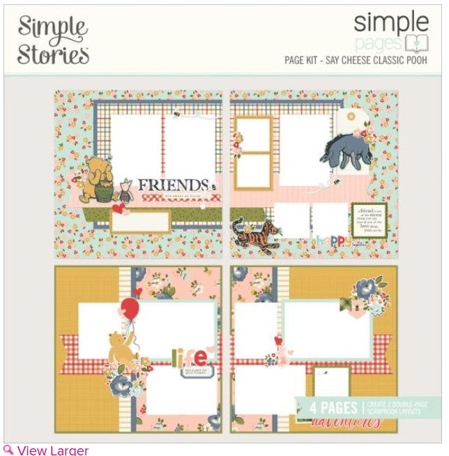 Classic Pooh Page Kit