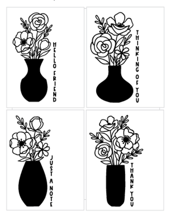 Pretty Vases Foilables Panel