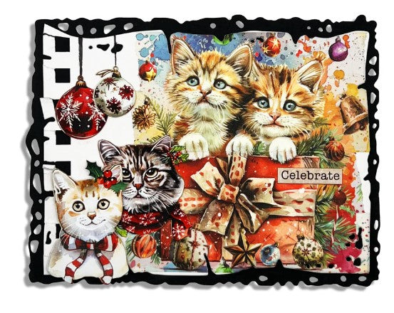 Purry Christmas Surprise Layer It Up Washi