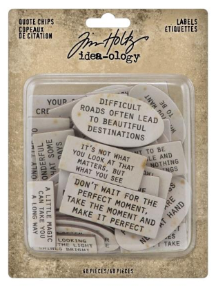 Quote Chips Labels -  Idea-ology
