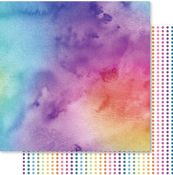 Rainbow Twirl 2.0 12 x 12 Paper Collection