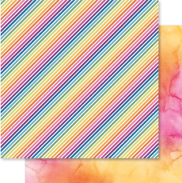 Rainbow Twirl 2.0 12 x 12 Paper Collection