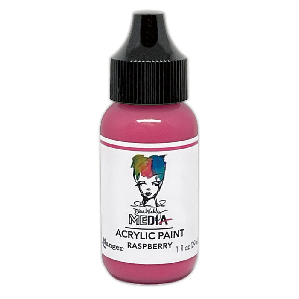 Raspberry Dina Wakley Media Acrylic Paint